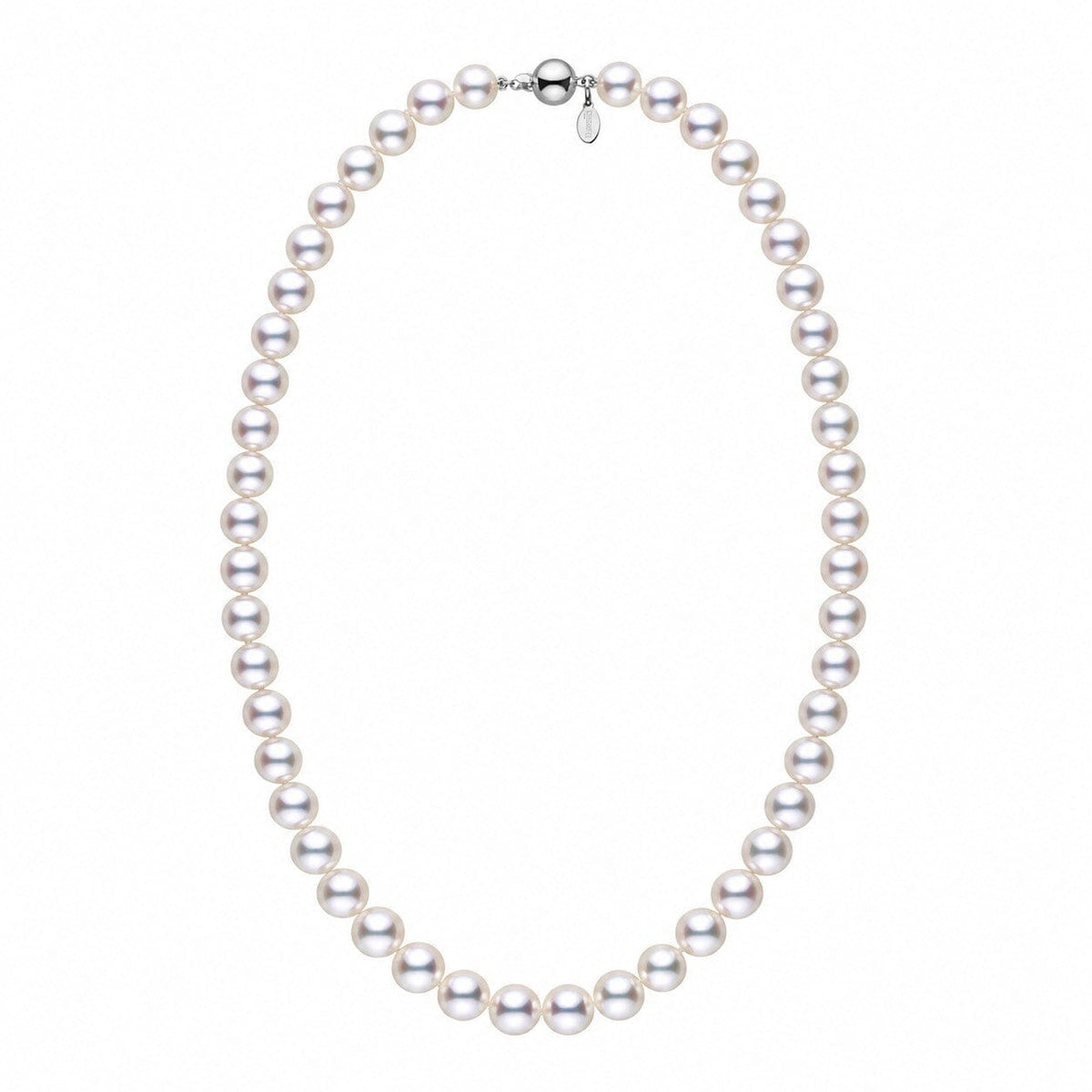 8.0-8.5 mm Certified Tennyo Hanadama Akoya Pearl Strand