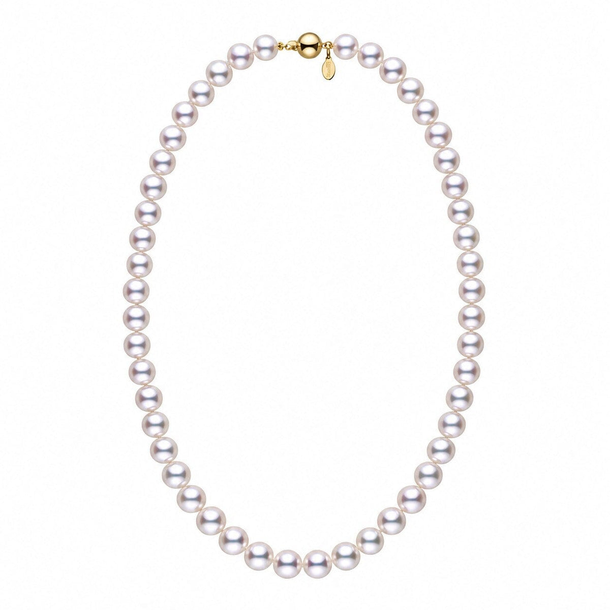 8.0-8.5 mm Certified Tennyo Hanadama Akoya Pearl Strand