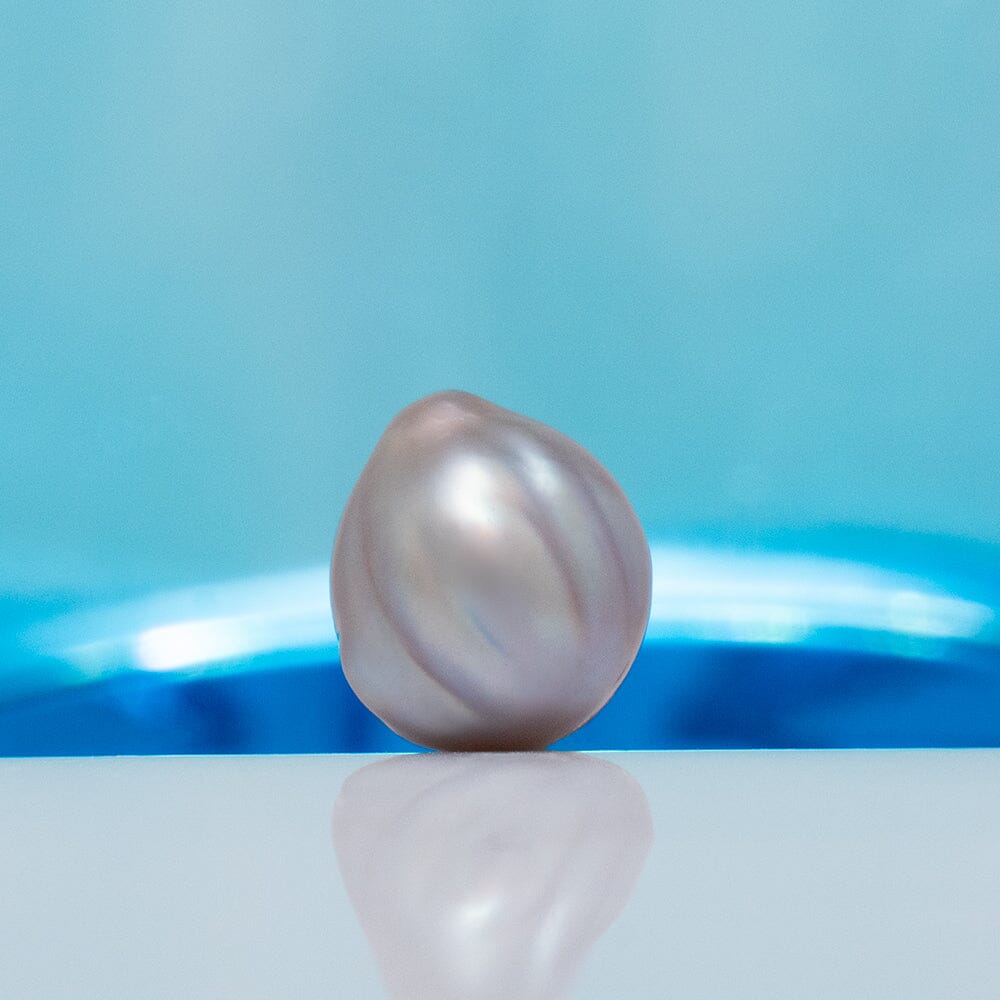 PC-1: 9.5-10 mm “Silk Fold” Baroque Cortez Pearls loose pearl