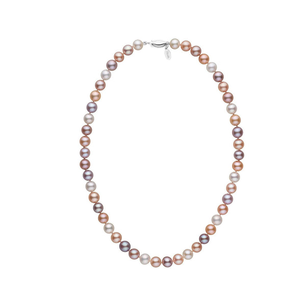 7.5-8.0 mm Multicolor Freshadama Freshwater Pearl Necklace wg
