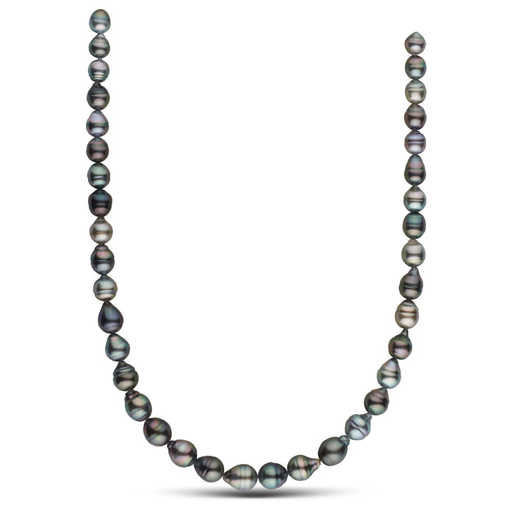 8.3-10.3 mm AAA Tahitian Baroque Pearl Necklace