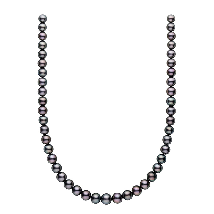 8.0-10.6 mm AAA Tahitian Round Pearl Necklace