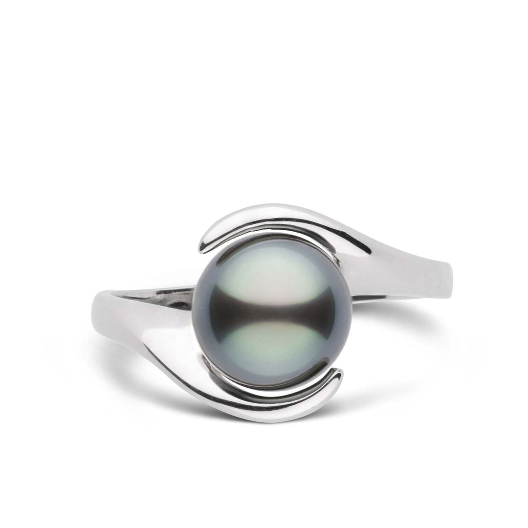 Embrace Collection Tahitian Pearl Ring White Gold
