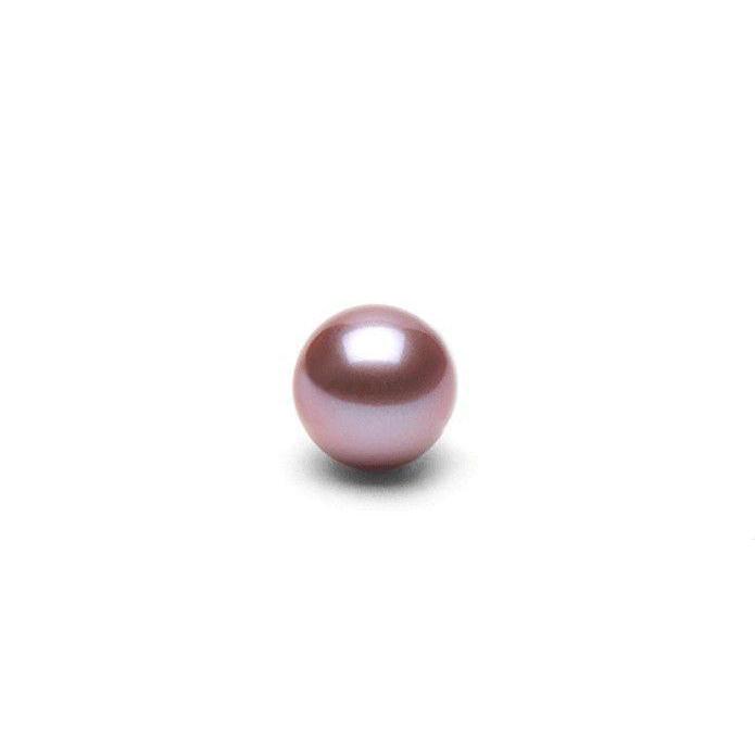 Single loose lavender freshwater pearl with smooth surface and soft luster from the Loose Lavender Freshwater Pearls (Sold as Set of 4) collection.