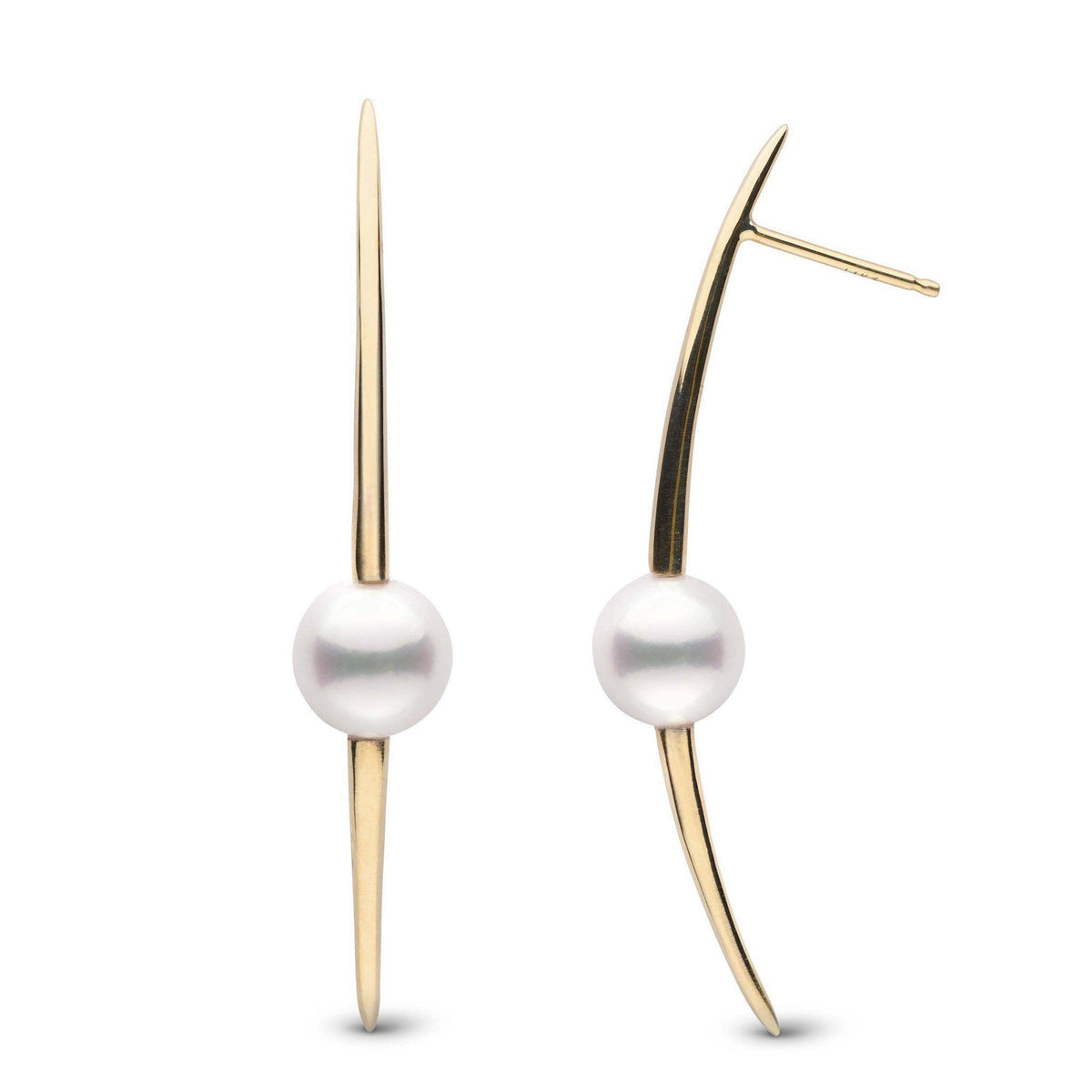 Starlight Collection Akoya Pearl and Diamond Ring in yellow gold