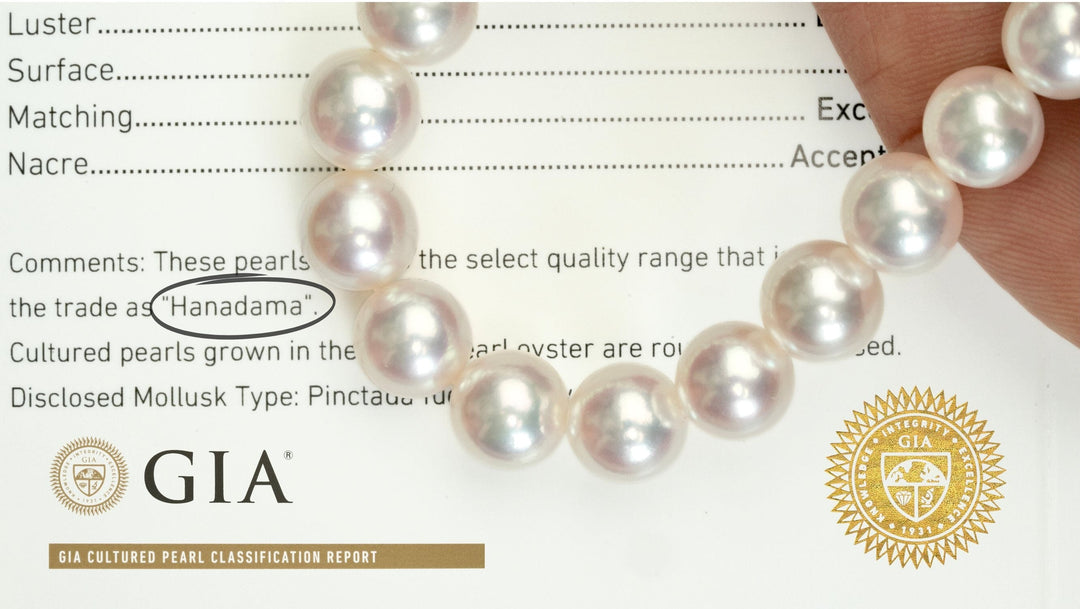 GIA Hanadama Certificate