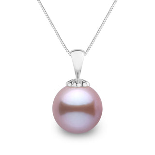 Classic Collection 10.0-11.0 mm Lavender Freshadama Pearl Pendant, view 2