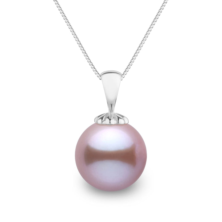 Classic Collection 10.0-11.0 mm Lavender Freshadama Pearl Pendant