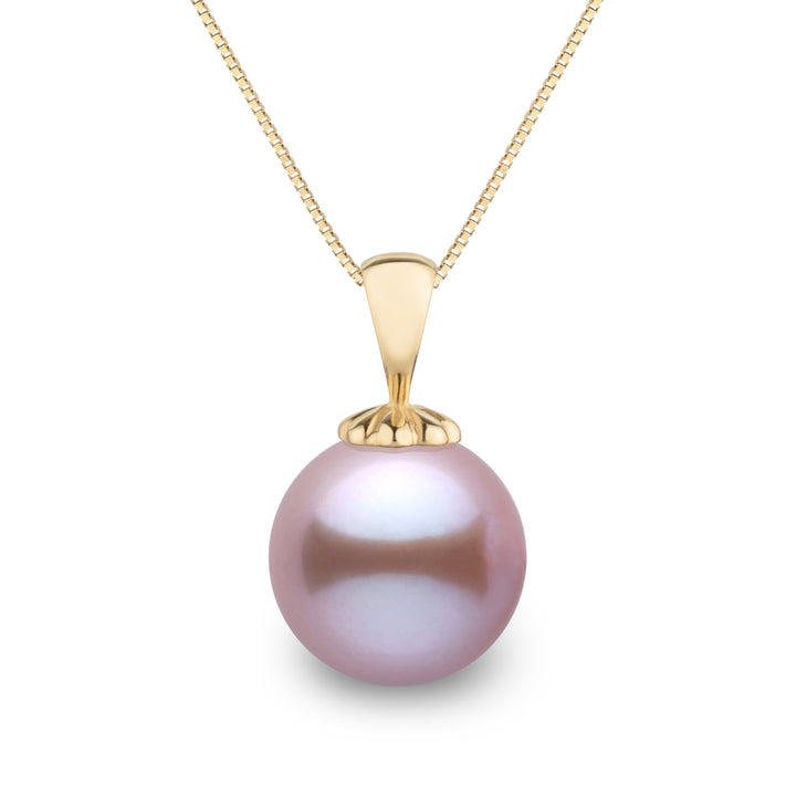 Classic Collection 10.0-11.0 mm Lavender Freshadama Pearl Pendant