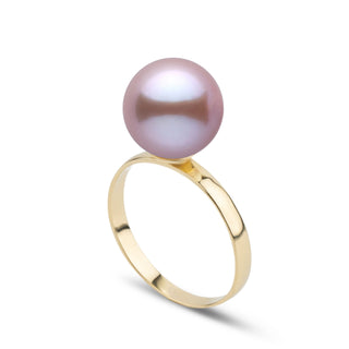 Classic Collection 10.0-11.0 mm Lavender Freshadama Pearl Ring, view 2