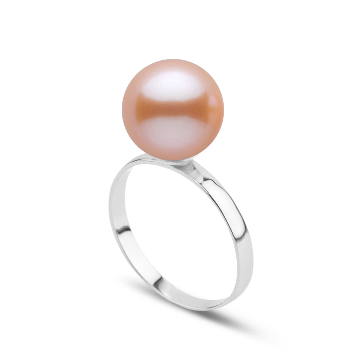 Classic Collection 10.0-11.0 mm Pink Freshadama Pearl Ring, view 2