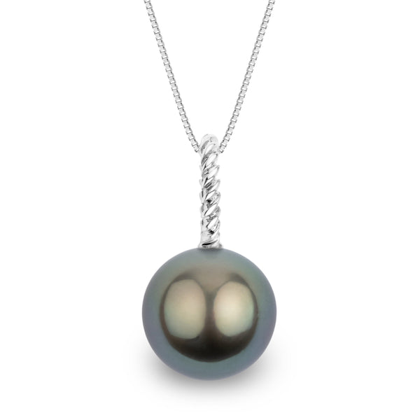 Rope Collection 10.0-11.0 mm Tahitian Pearl Pendant