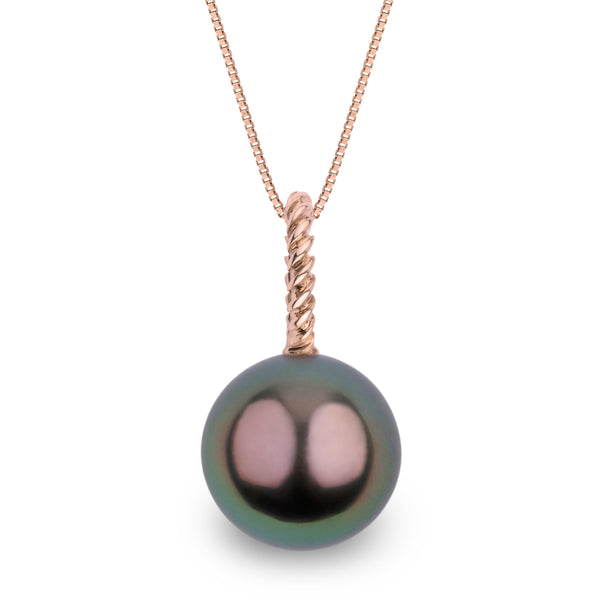 Rope Collection 11.0-12.0 mm Tahitian Pearl Pendant
