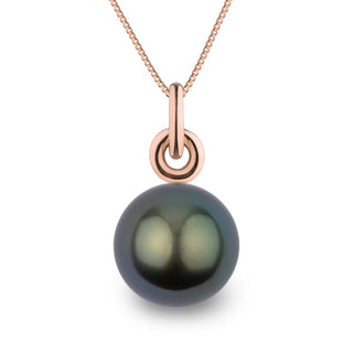Double Loop 12.0-13.0 mm Tahitian Pearl Pendant