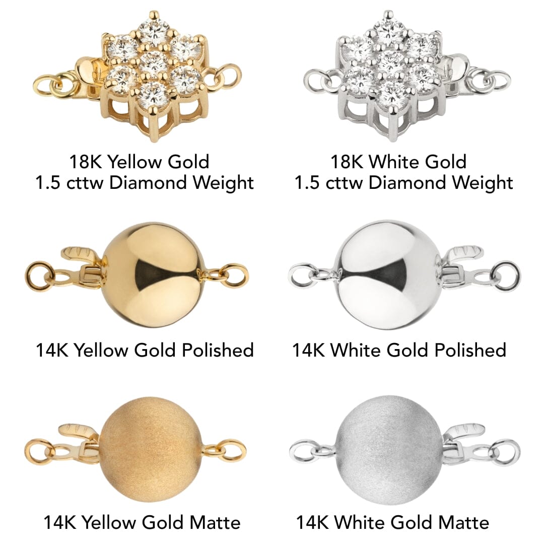 8.5-9 mm Natural-color Pastel Round Akoya Pearl Strand