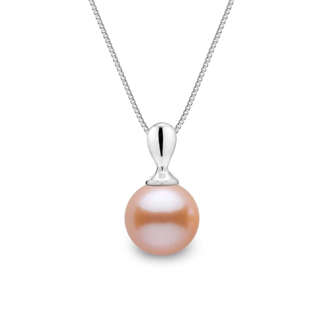 Dew Collection 6.5-7.0 mm Pink Freshadama Pearl Pendant