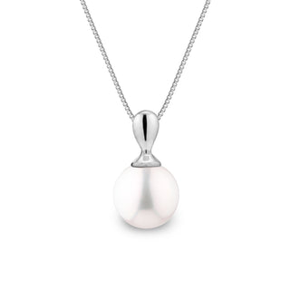 Dew Collection 6.5-7.0 mm White Freshadama Pearl Pendant, view 2