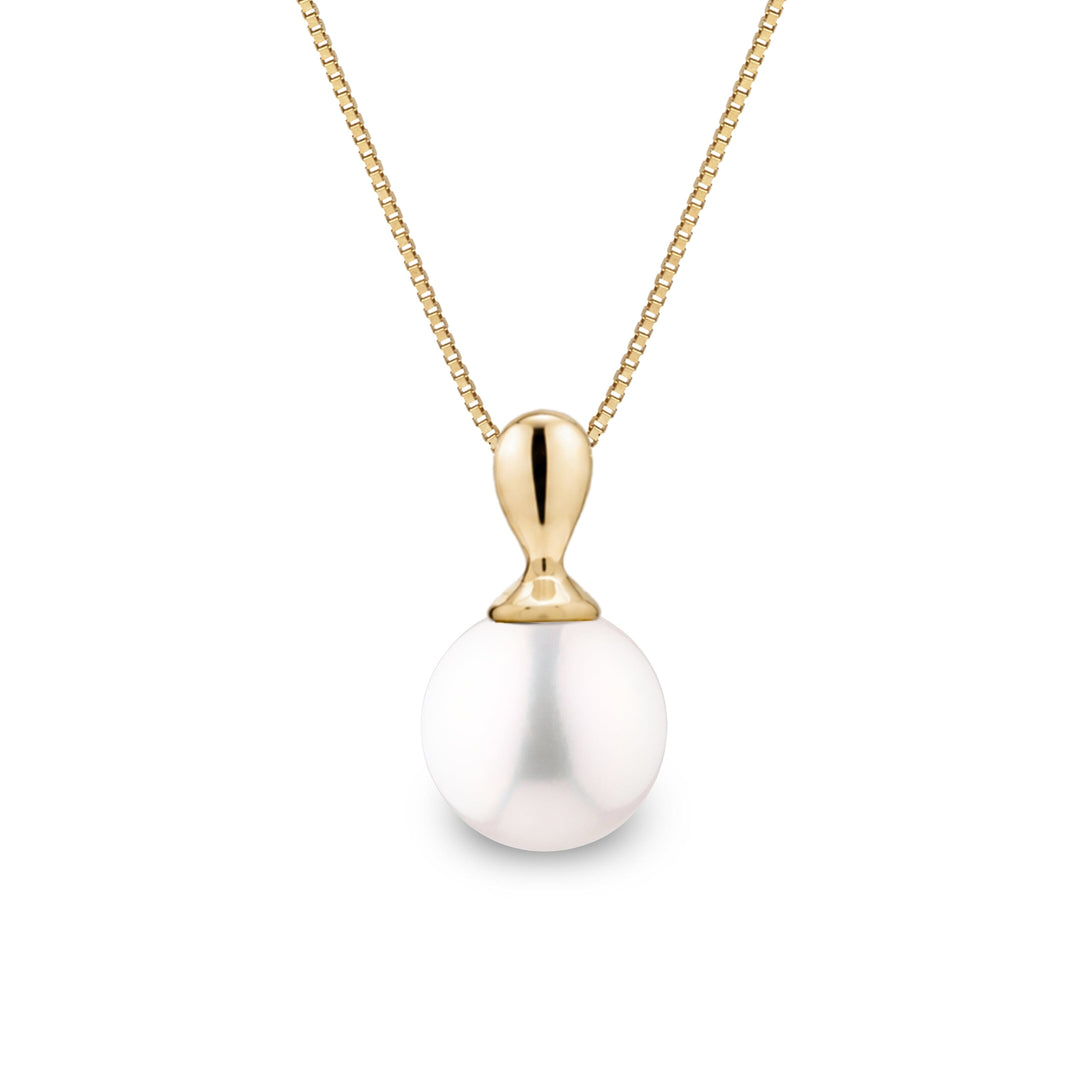 Dew Collection 6.5-7.0 mm White Freshadama Pearl Pendant