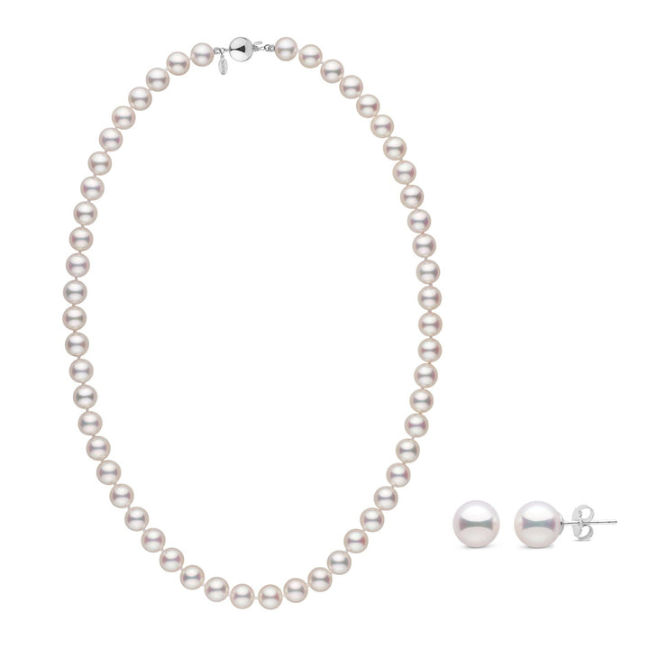 7.5-8.0 mm GIA Hanadama Akoya Pearl Set