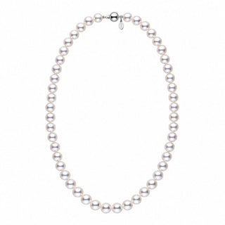 8.0-8.5 mm Certified Tennyo Hanadama Akoya Pearl Strand