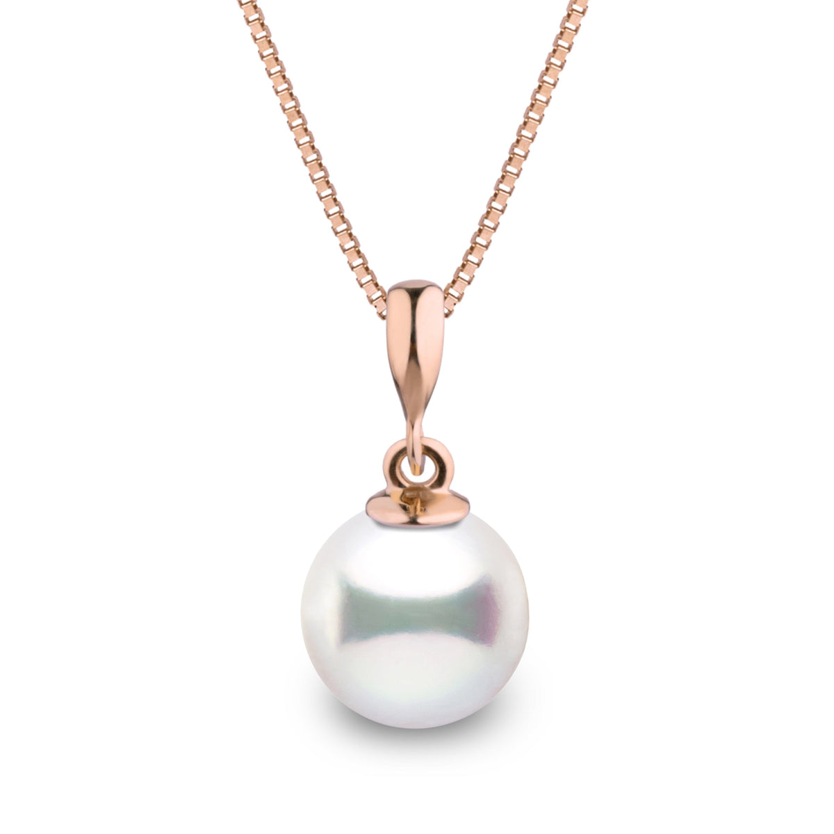 Grace Collection 8.5-9.0 mm Akoya Pearl Pendant, view 3