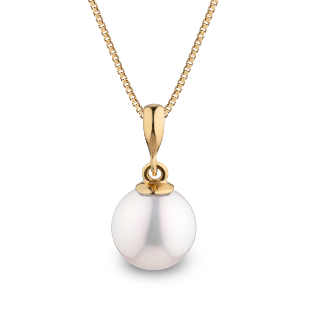 Grace Collection 8.5-9.0 mm White Freshadama Pearl Pendant