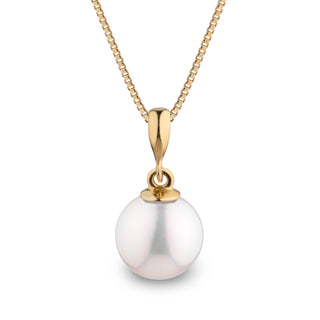 Grace Collection 8.5-9.0 mm White Freshadama Pearl Pendant, view 2