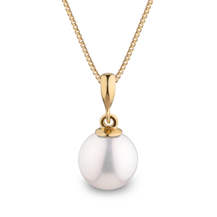 Grace Collection 8.5-9.0 mm White Freshadama Pearl Pendant