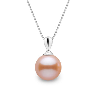 Dew Collection 8.5-9.0 mm Pink to Peach Freshadama Pearl Pendant, view 2