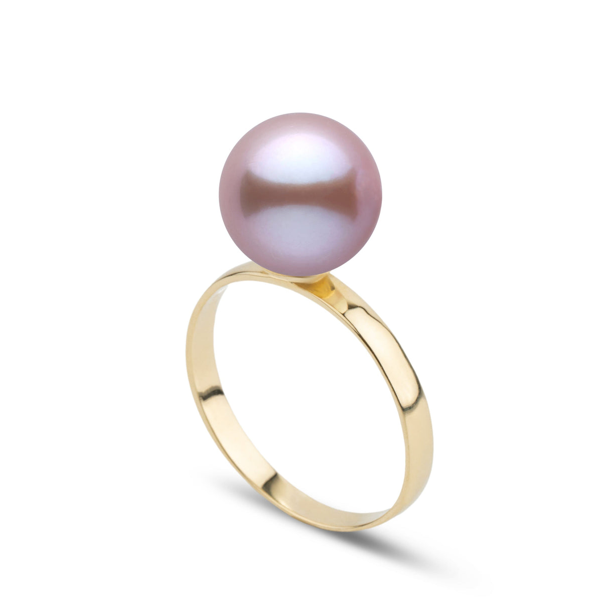 Classic Collection 9.0-10.0 mm Lavender Freshadama Pearl Ring, view 2