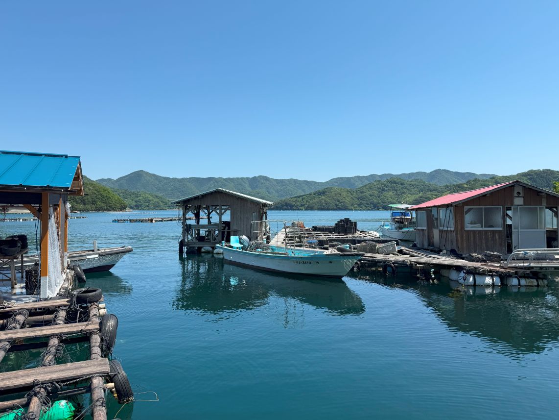 Family operated akoya pearl farms in Uwajima Japan