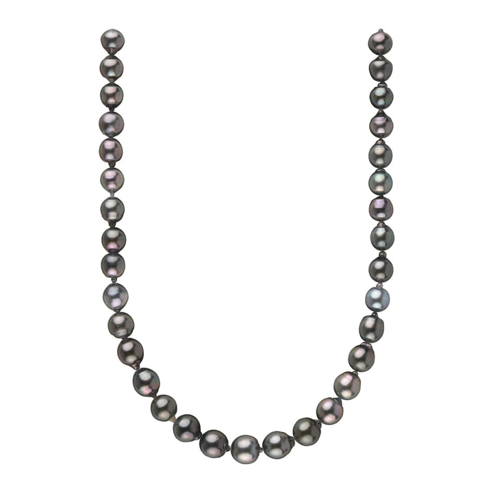 9.9-11.8 mm AA+ Tahitian Drop Pearl Necklace