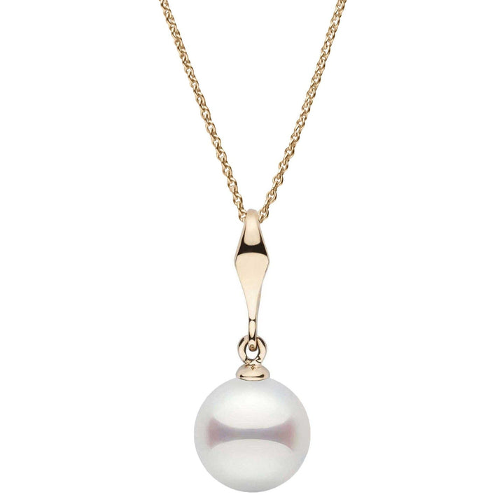 Essential Collection 8.5-9.0 mm White Freshadama Pearl Adjustable Chain Pendant