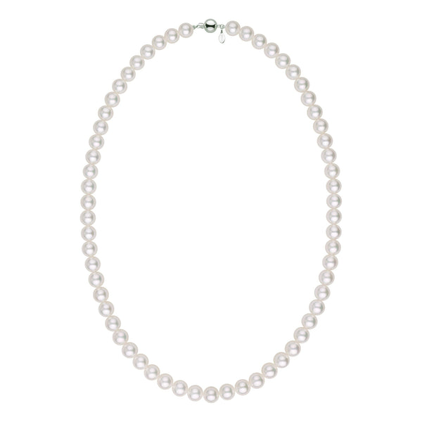 6.52 - 7.02 mm GIA Certified Hanadama Akoya Pearl Necklace wg