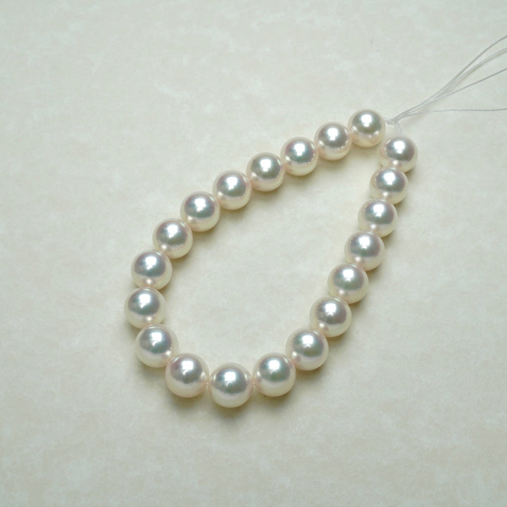 9.0-9.48 mm GIA Certified Hanadama Akoya Pearl Bracelet