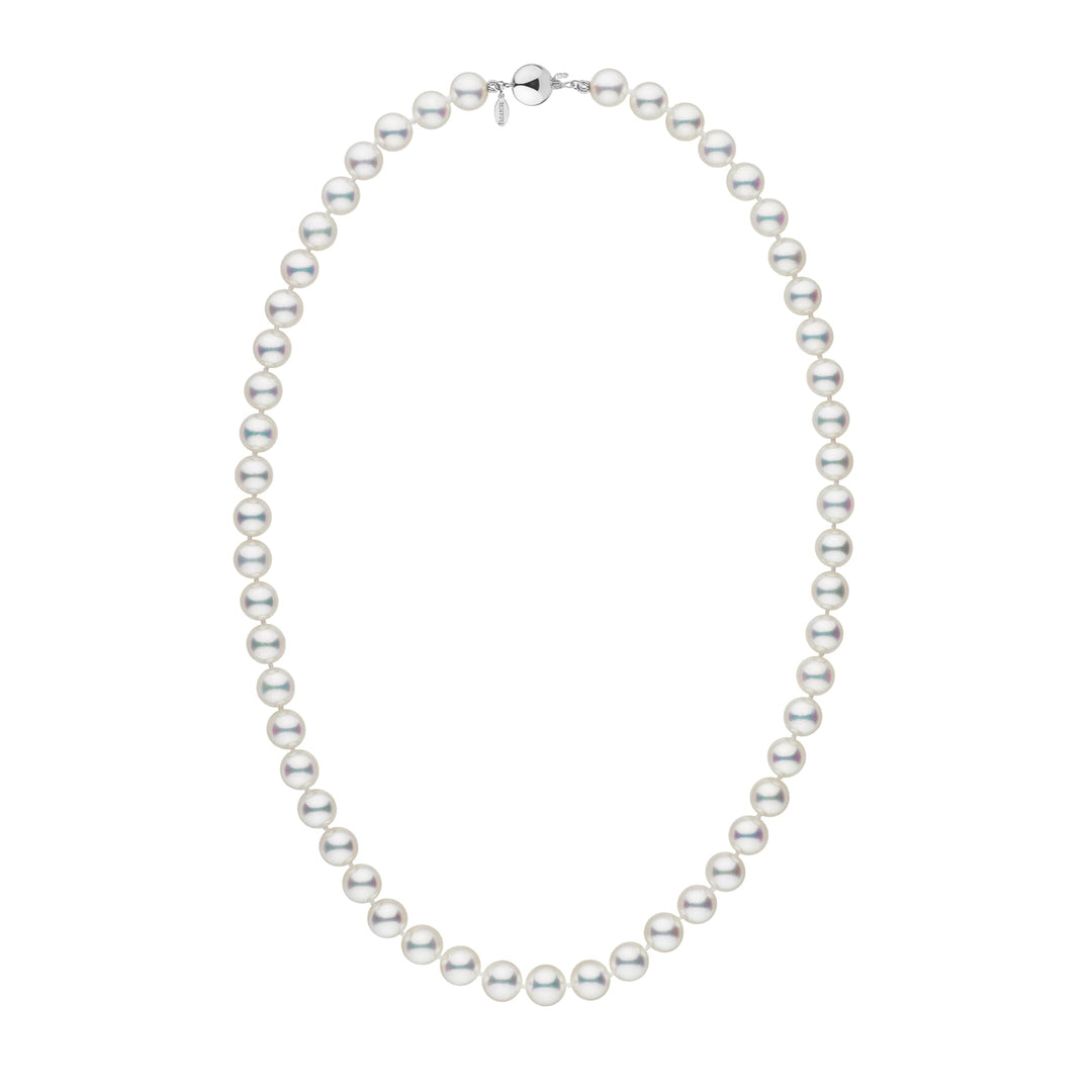 6.5-7.0 mm GIA Hanadama Akoya Pearl Necklace