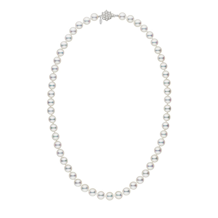8.5-9.0 mm GIA Hanadama Akoya Pearl Necklace