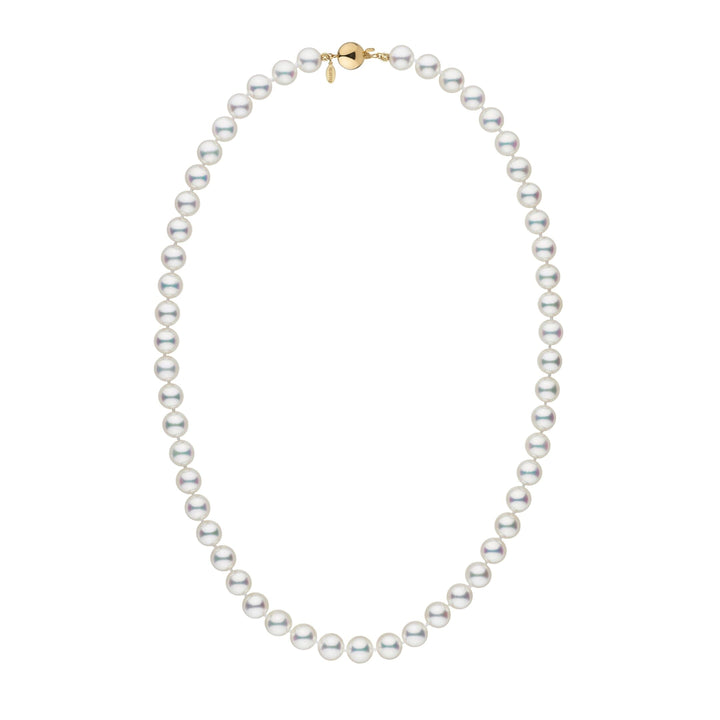 8.5-9.0 mm GIA Hanadama Akoya Pearl Necklace