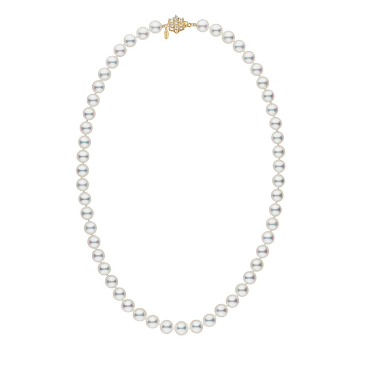 8.5-9.0 mm GIA Hanadama Akoya Pearl Necklace