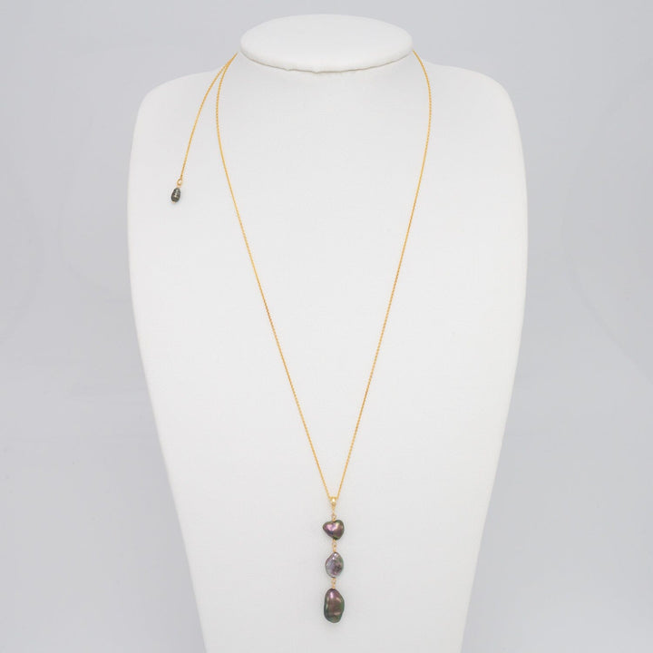 8.4 to 8.8 mm Keshi Baroque Pearl Pendant