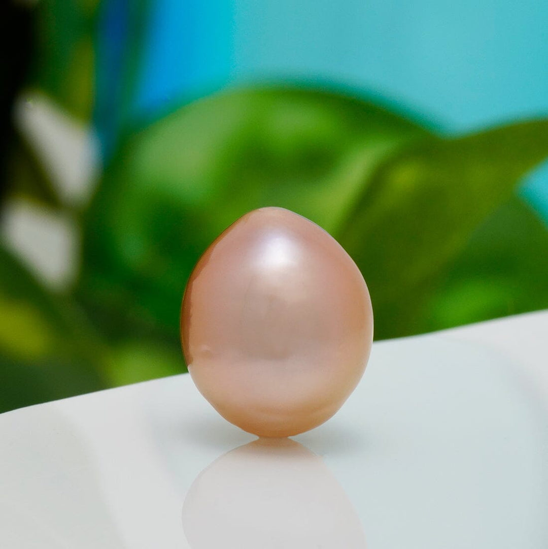 KP-6: Gentle Soft Pink Single Drop Japan Kasumi Pearl