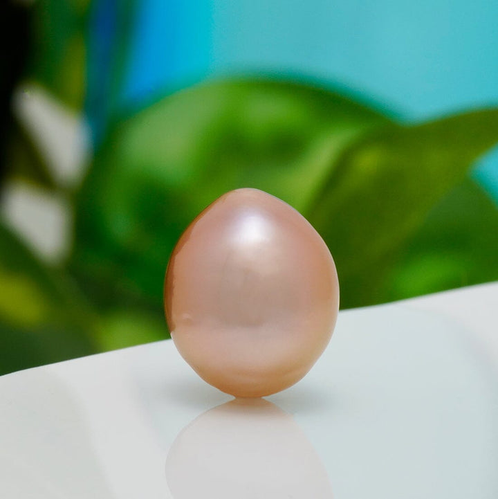 KP-6: Gentle Soft Pink Single Drop Japan Kasumi Pearl