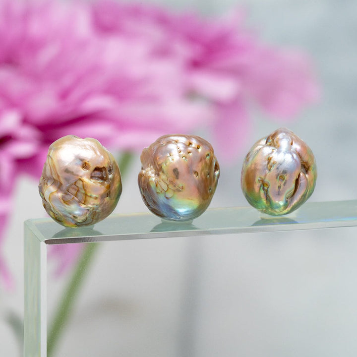 10.0-12.0 mm Rainbow Japanese Kasumi Pearl Suite
