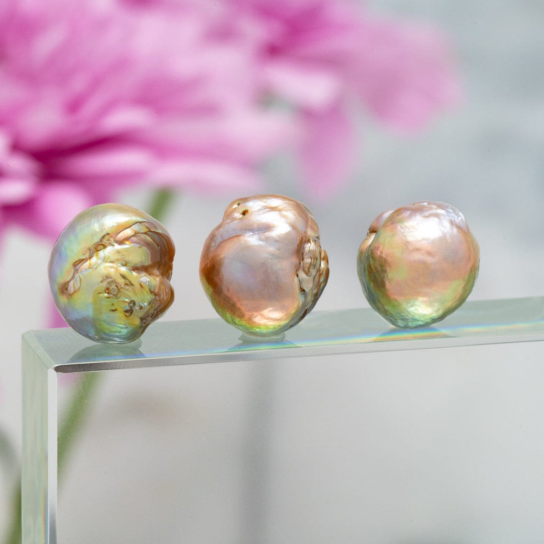 10.0-12.0 mm Rainbow Japanese Kasumi Pearl Suite