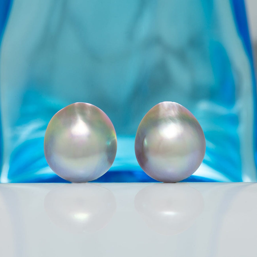 PC-15: 14-15 mm Special Color Cortez Mabé Pearl Pair