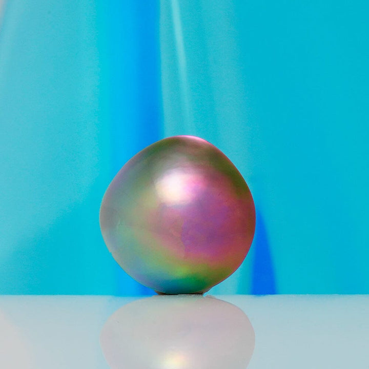 PC-20: 12.5-14 mm "Intenso" AAA Single Loose Cortez Mabé Pearls
