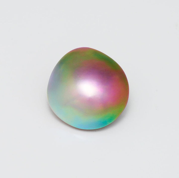 PC-20: 12.5-14 mm "Intenso" AAA Single Loose Cortez Mabé Pearls