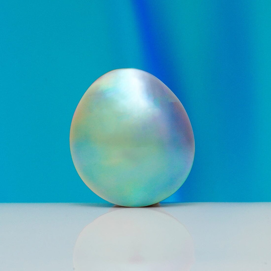PC-20: 12.5-14 mm "Intenso" AAA Single Loose Cortez Mabé Pearls