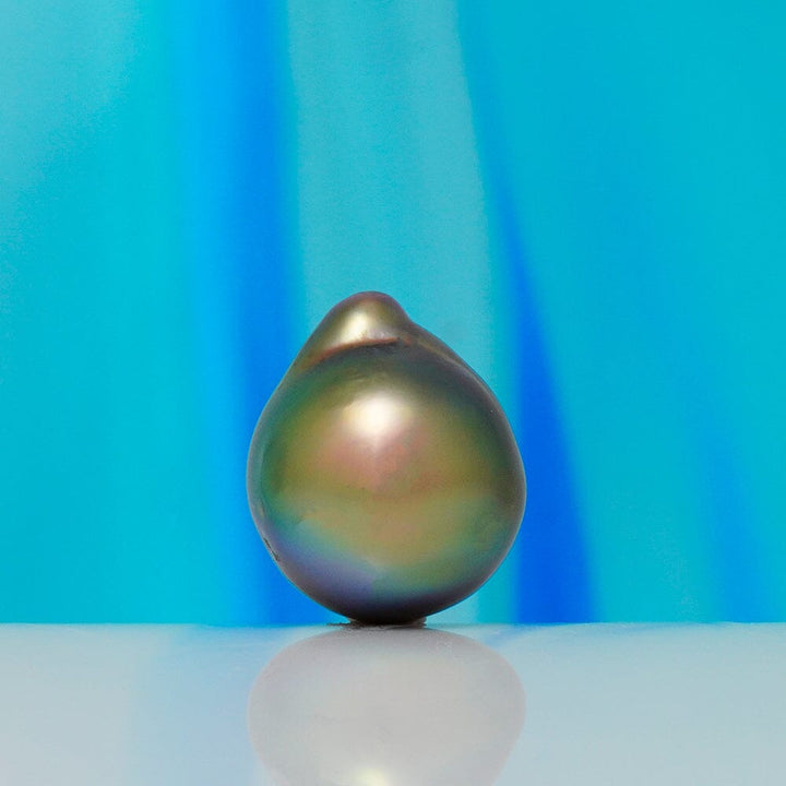 PC-9: 10-10.5 mm "National Selection" Grade Drop Cortez Pearls