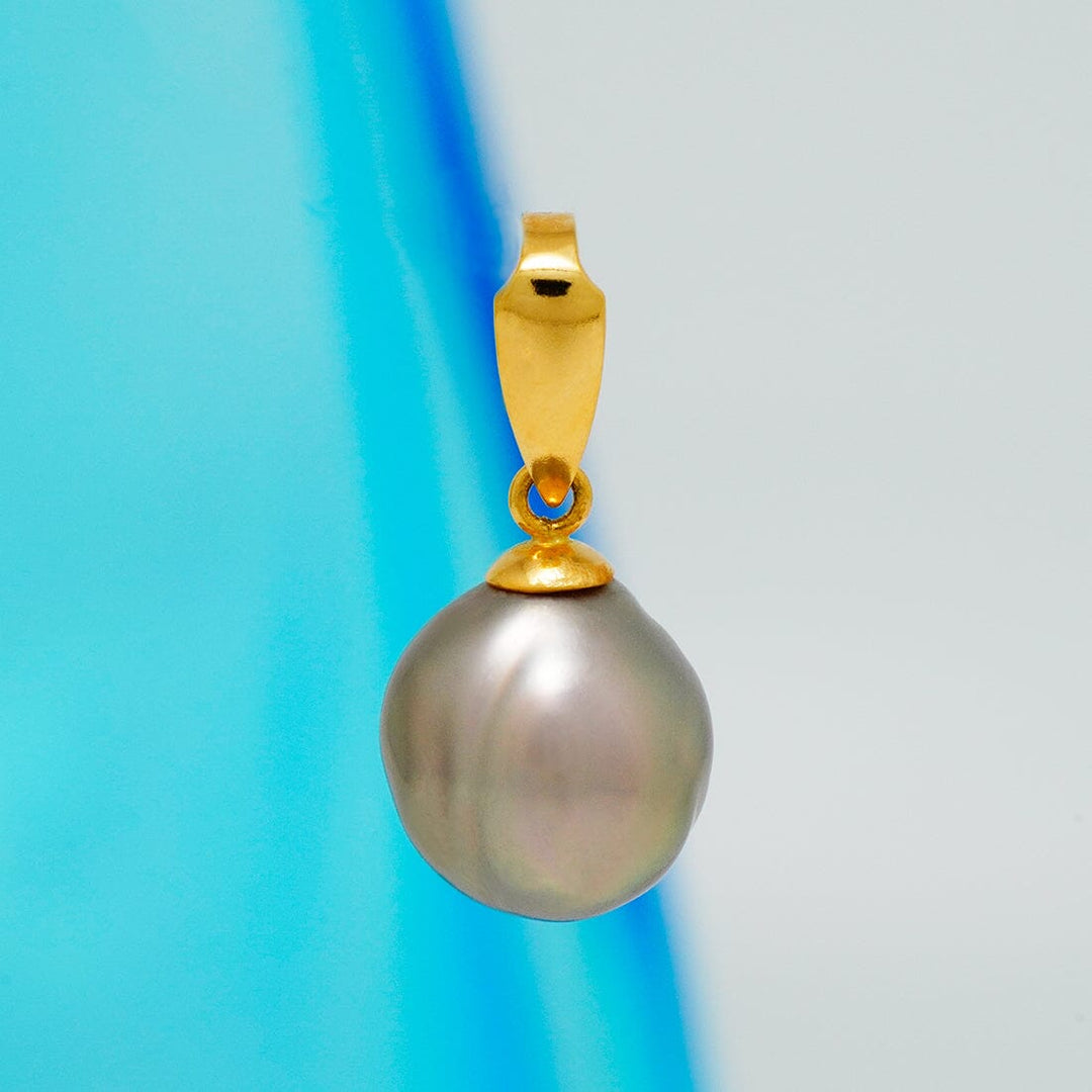 SC-31: 9 mm Cortez Pearl Pendant, 18K